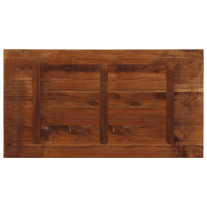 vidaXL Table Top 120x60x1.5 cm Rectangular Solid Wood Reclaimed