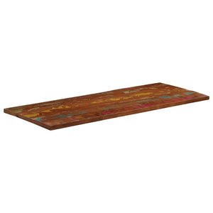 vidaXL Table Top 140x60x1.5 cm Rectangular Solid Wood Reclaimed