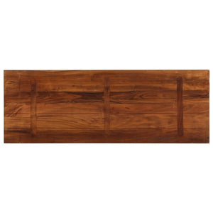 vidaXL Table Top 140x60x1.5 cm Rectangular Solid Wood Reclaimed