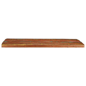 vidaXL Table Top 110x80x2.5 cm Rectangular Solid Wood Reclaimed