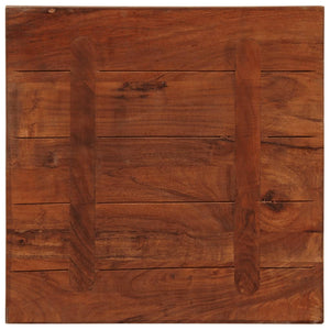 vidaXL Table Top 40x40x3.8 cm Square Solid Wood Reclaimed