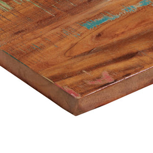 vidaXL Table Top 80x40x3.8 cm Rectangular Solid Wood Reclaimed