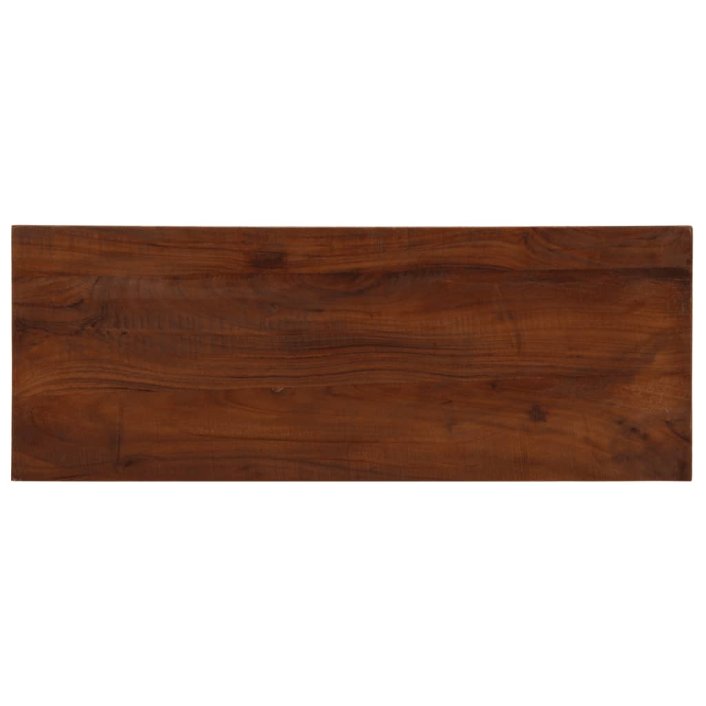 vidaXL Table Top 70x20x2.5 cm Rectangular Solid Wood Reclaimed