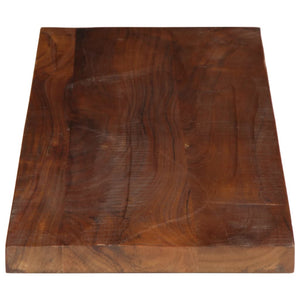 vidaXL Table Top 80x20x2.5 cm Rectangular Solid Wood Reclaimed