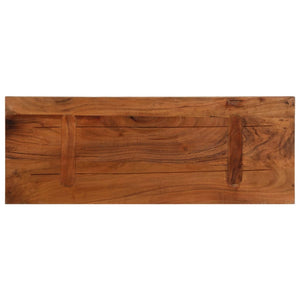 vidaXL Table Top 80x20x2.5 cm Rectangular Solid Wood Reclaimed