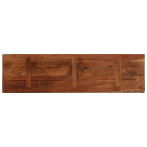 vidaXL Table Top 110x20x2.5 cm Rectangular Solid Wood Reclaimed