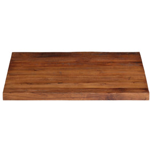 vidaXL Table Top 70x70x3.8 cm Square Solid Wood Reclaimed