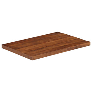 vidaXL Table Top 80x70x3.8 cm Rectangular Solid Wood Reclaimed