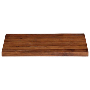 vidaXL Table Top 80x70x3.8 cm Rectangular Solid Wood Reclaimed