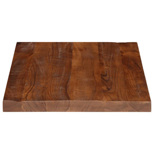 vidaXL Table Top 80x70x3.8 cm Rectangular Solid Wood Reclaimed