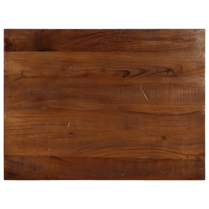 vidaXL Table Top 90x70x3.8 cm Rectangular Solid Wood Reclaimed