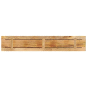 vidaXL Table Top 180x20x2.5 cm Rectangular Solid Wood Rough Mango