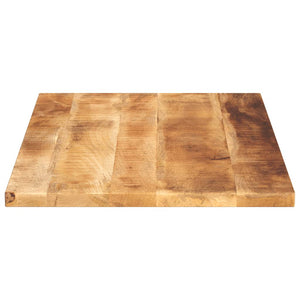 vidaXL Table Top 100x60x2.5 cm Rectangular Solid Wood Rough Mango