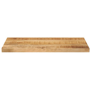 vidaXL Table Top 50x20x3.8 cm Rectangular Solid Wood Rough Mango