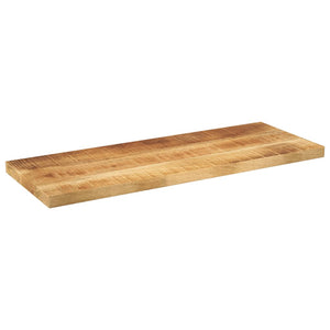 vidaXL Table Top 70x20x3.8 cm Rectangular Solid Wood Rough Mango