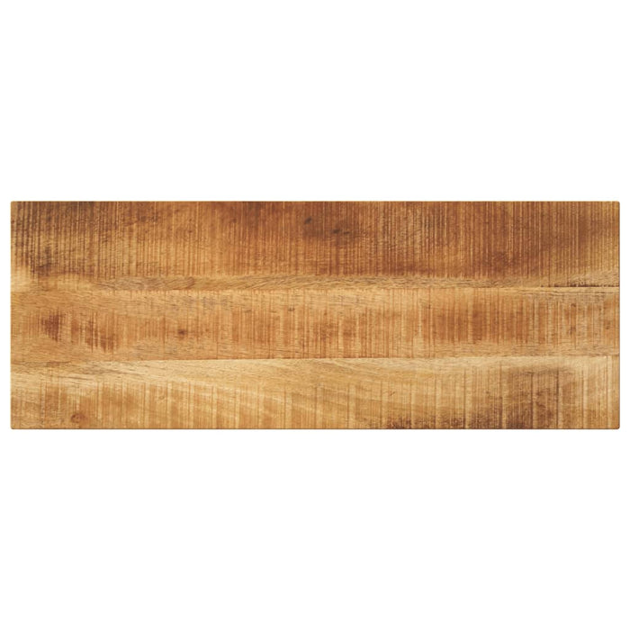 vidaXL Table Top 80x20x3.8 cm Rectangular Solid Wood Rough Mango