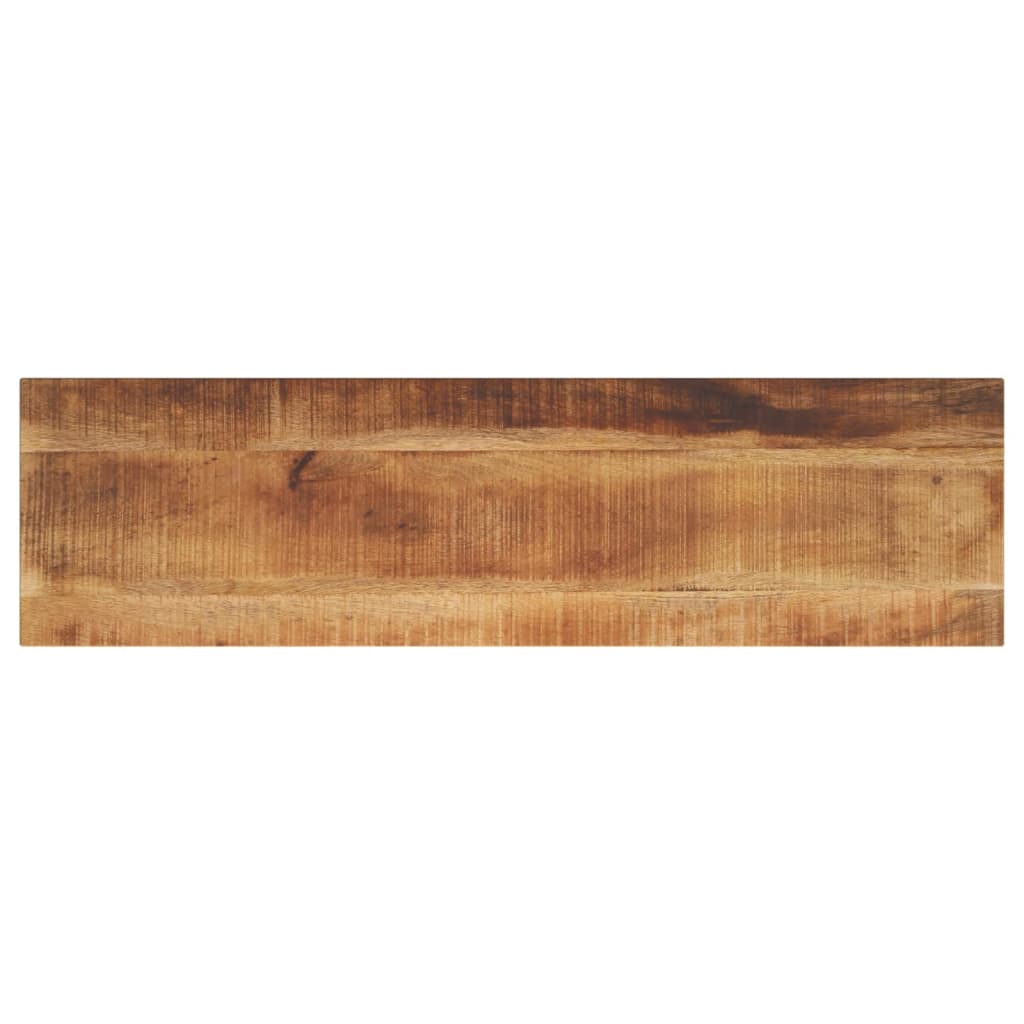 vidaXL Table Top 100x20x3.8 cm Rectangular Solid Wood Rough Mango