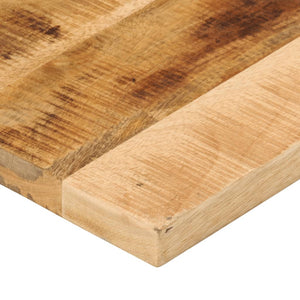 vidaXL Table Top 100x20x3.8 cm Rectangular Solid Wood Rough Mango