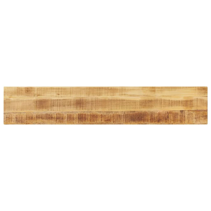 vidaXL Table Top 140x20x3.8 cm Rectangular Solid Wood Rough Mango