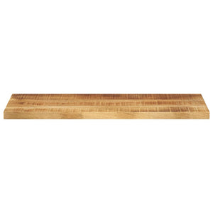 vidaXL Table Top 90x30x3.8 cm Rectangular Solid Wood Rough Mango