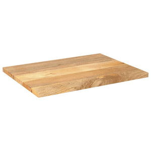 vidaXL Table Top 90x70x2.5 cm Rectangular Solid Wood Mango