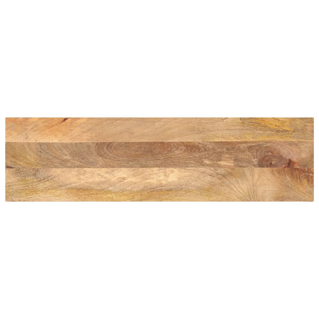 vidaXL Table Top 110x30x3.8 cm Rectangular Solid Wood Mango