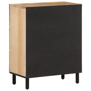 vidaXL Side Cabinet 60x33x75 cm Solid Wood Mango