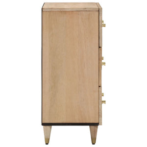 vidaXL Side Cabinet 60x33x75 cm Solid Wood Mango