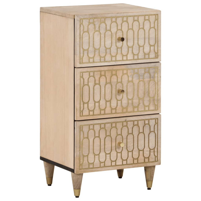 vidaXL Side Cabinet 40x33x75 cm Solid Wood Mango