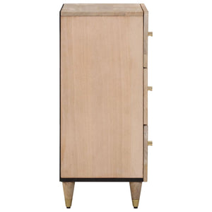 vidaXL Side Cabinet 40x33x75 cm Solid Wood Mango