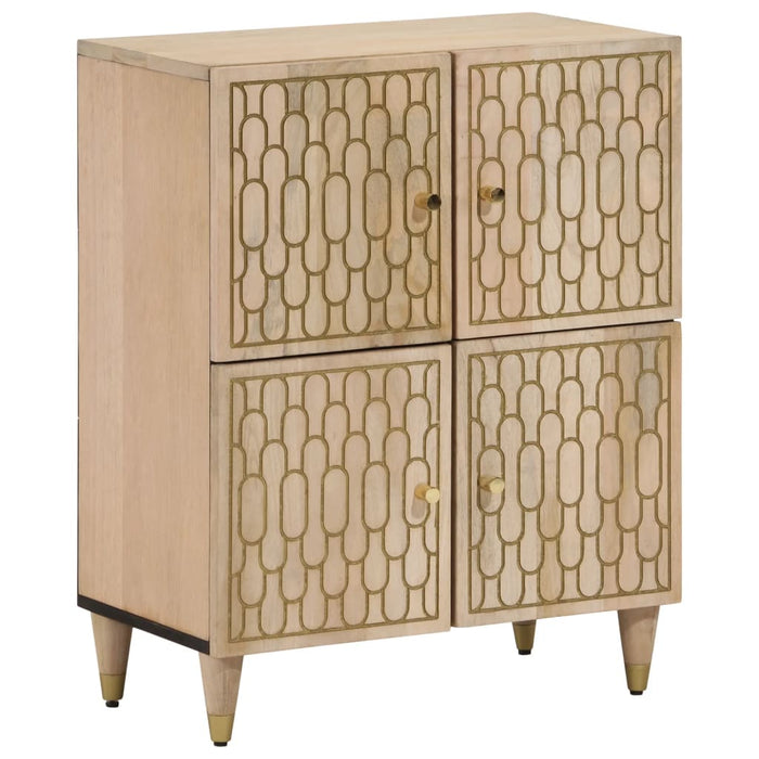 vidaXL Side Cabinet 60x33x75 cm Solid Wood Mango