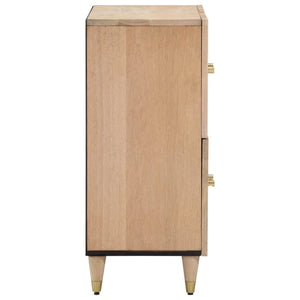 vidaXL Side Cabinet 60x33x75 cm Solid Wood Mango