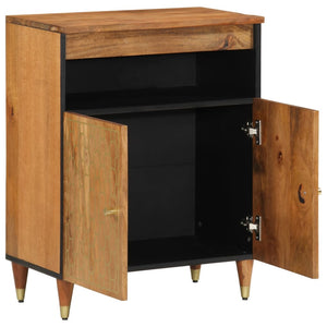 vidaXL Side Cabinet 60x33x75 cm Solid Wood Mango