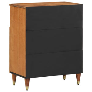 vidaXL Side Cabinet 60x33x75 cm Solid Wood Mango