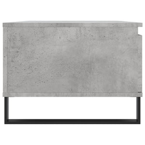 vidaXL Coffee Table Concrete Grey 90x50x36.5 cm Engineered Wood