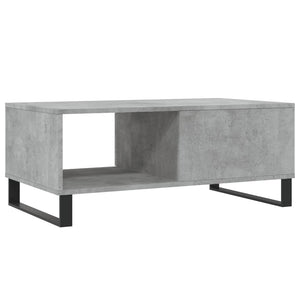 vidaXL Coffee Table Concrete Grey 90x50x36.5 cm Engineered Wood