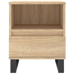 vidaXL Bedside Cabinet Sonoma Oak 40x35x50 cm Engineered Wood