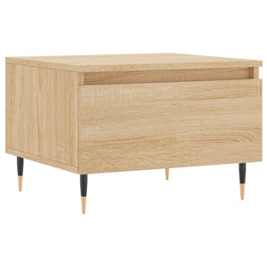 vidaXL Coffee Table Sonoma Oak 50x46x35 cm Engineered Wood