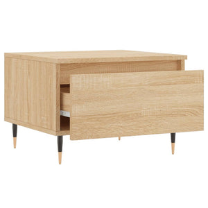 vidaXL Coffee Table Sonoma Oak 50x46x35 cm Engineered Wood