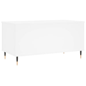 vidaXL Coffee Table White 90x44.5x45 cm Engineered Wood