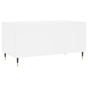 vidaXL Coffee Table White 90x44.5x45 cm Engineered Wood