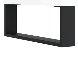 vidaXL Coffee Table High Gloss White 102x44.5x50 cm Engineered Wood