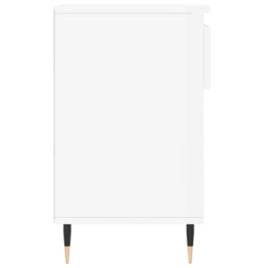 vidaXL Shoe Cabinet High Gloss White 102x36x60 cm Engineered Wood