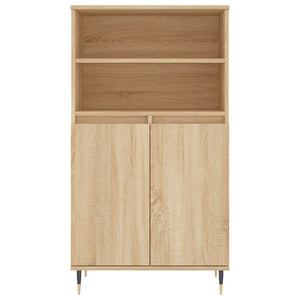 vidaXL Highboard Sonoma Oak 60x36x110 cm Engineered Wood