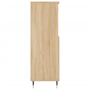 vidaXL Highboard Sonoma Oak 60x36x110 cm Engineered Wood