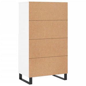 vidaXL Highboard White 60x36x110 cm Engineered Wood