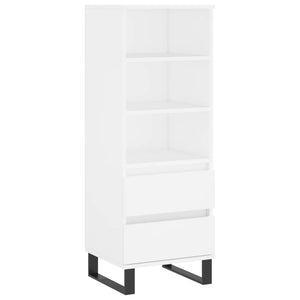 vidaXL Highboard White 40x36x110 cm Engineered Wood