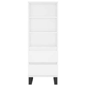 vidaXL Highboard White 40x36x110 cm Engineered Wood