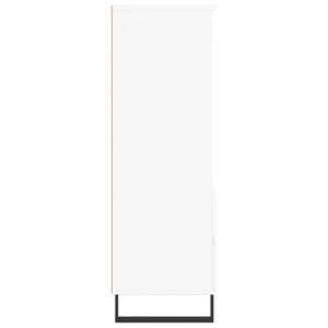 vidaXL Highboard White 40x36x110 cm Engineered Wood