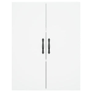 vidaXL Wall Mounted Cabinet White 69.5x34x90 cm Engineered Wood